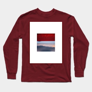 pomengranate seeds on top of the sky Long Sleeve T-Shirt